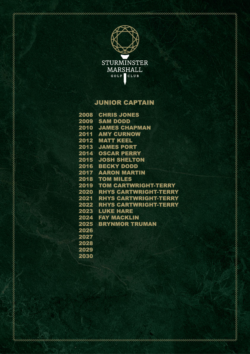 SMGC Junior Captain